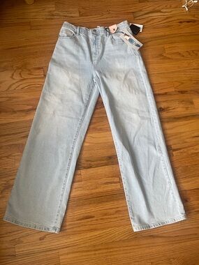 Celebrity pink ultra high rise baggy wide leg size medium jeans